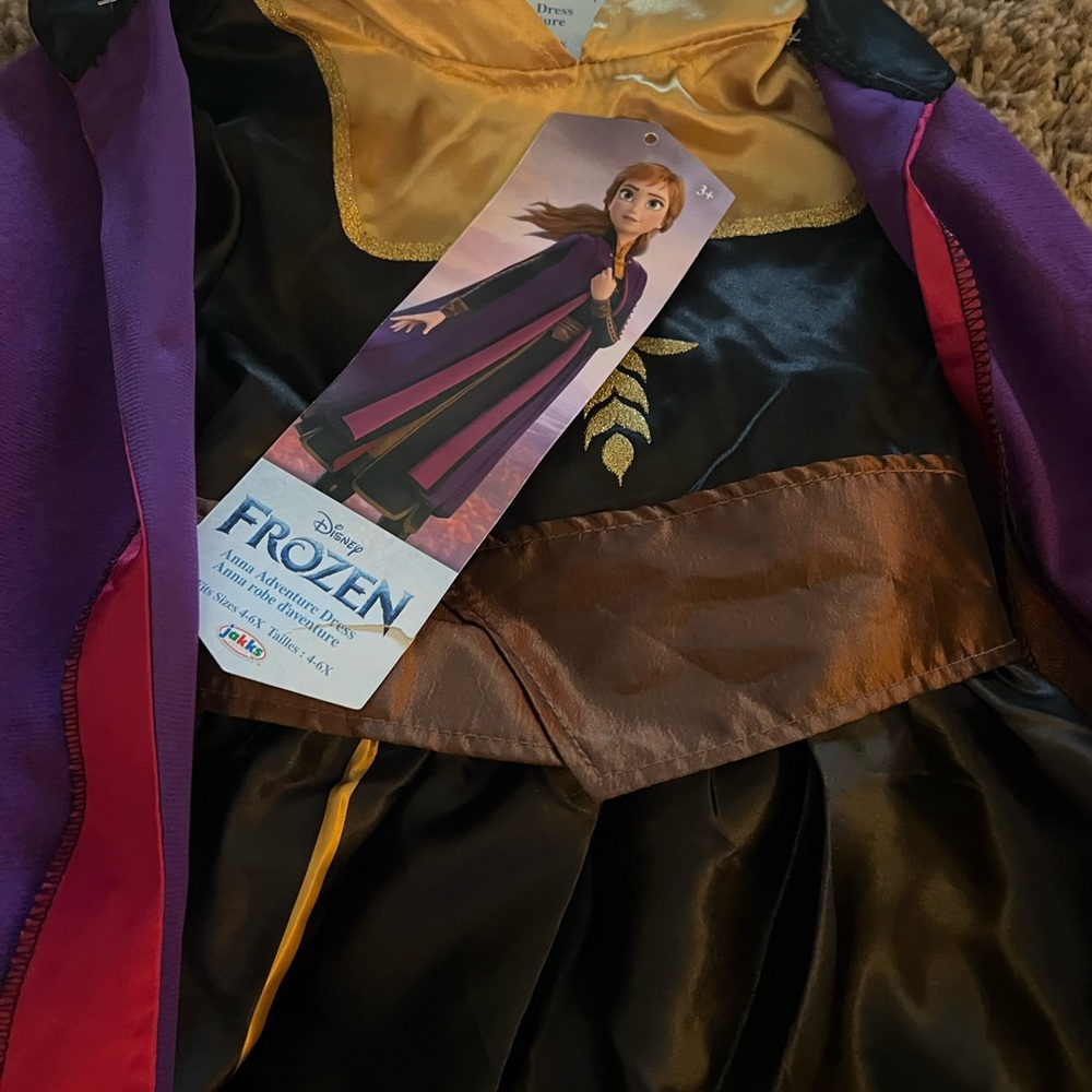 Disney frozen anna outfit with real boots - Picture 9 of 9